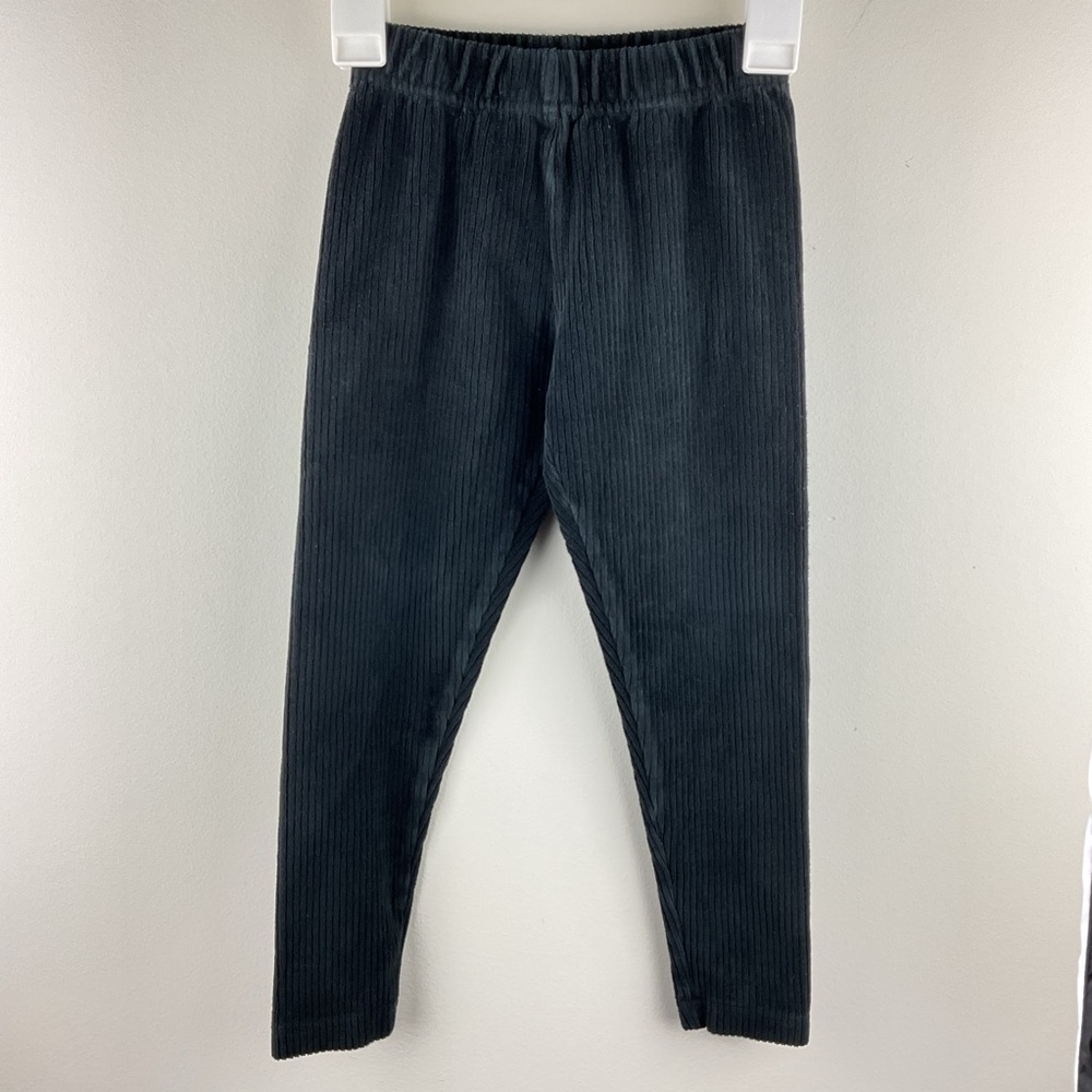 Hanna Andersson Black Corduroy Pants Girl’s Size 5